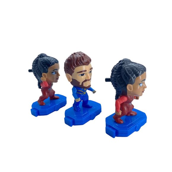 Marvel Eternals McDonald's Happy Meal Toys Set Of 3 Ikaris Karis Makkari - Picture 2 of 9